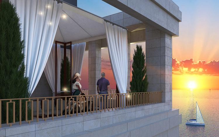 Caspian Deluxe на берегу моря