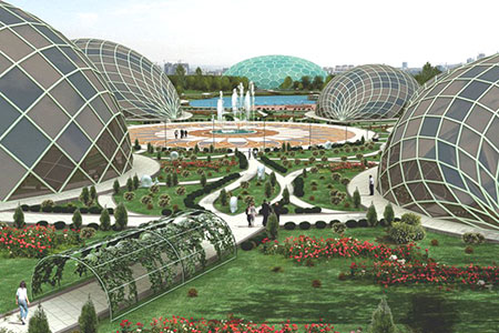 Новости: Строительство ботанического сада в Астане завершится в конце года