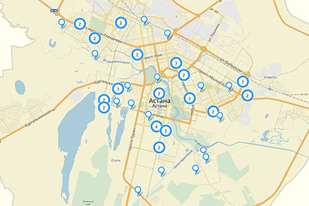 Столичный акимат разработал карту долевого строительства