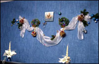 Как  украсить  дом к  Новому  году?