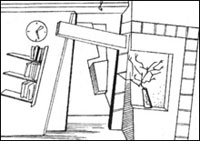 Немец распилил семейный дом и увез от жены свою половину