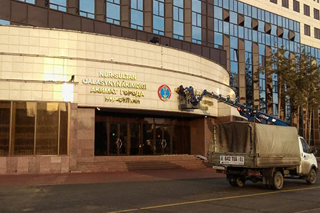 Сколько потратят на&nbsp;замену вывесок в&nbsp;Нур-Султане