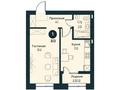 1-комнатная квартира · 37.3 м², Бейбарыс Султан 13/1 за ~ 13.4 млн ₸ в Астане, Сарыарка р-н — фото 3