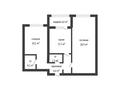 2-бөлмелі пәтер · 74.8 м² · 8/9 қабат, Алтын Орда 11Б, бағасы: 33.9 млн ₸ в Актобе — фото 2