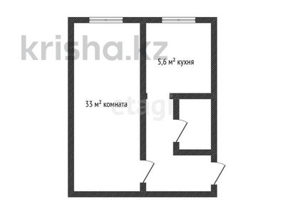 1-комнатная квартира · 33 м² · 2/5 этаж, Авангард мкр.3 38 за 9.9 млн 〒 в Атырау, мкр Авангард-3