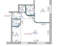 2-бөлмелі пәтер · 65.9 м² · 1/3 қабат, мкр Ерменсай, Арайлы 20 к2, бағасы: 75 млн ₸ в Алматы, Бостандыкский р-н — фото 38