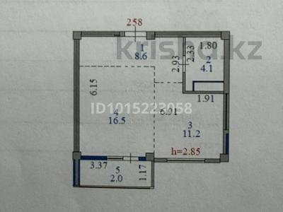 1-комнатная квартира · 42.4 м² · 6/9 этаж, Е-779 32 за 24 млн ₸ в Астане, Есильский р-н