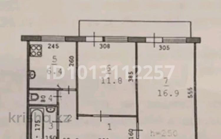 2-комнатная квартира · 50 м² · 1/5 этаж, мкр 8 169 за 15 млн ₸ в Актобе — фото 2