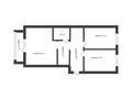 2-комнатная квартира · 65.9 м² · 7/9 этаж, улица Кенесары Касымулы 83 — Apt. 1 за 32 млн ₸ в Кокшетау — фото 19
