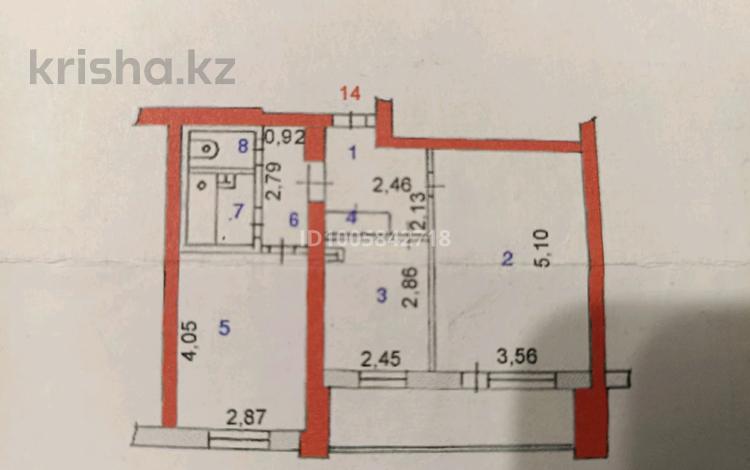 2-комнатная квартира · 50 м² · 4/10 этаж, Сатпаева 6 за 24 млн ₸ в Усть-Каменогорске — фото 2