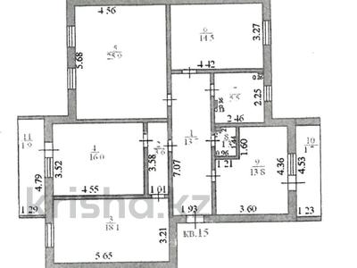 4-комнатная квартира · 116 м² · 6/9 этаж, бараева за 51 млн ₸ в Астане, р-н Байконур