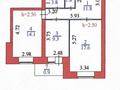 2-бөлмелі пәтер · 59.3 м² · 4/10 қабат, Жургенова 28/1, бағасы: 23.8 млн ₸ в Астане — фото 4
