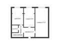 2-бөлмелі пәтер · 77 м² · 1/7 қабат, мкр. Алтын орда, бағасы: 37.5 млн ₸ в Актобе — фото 19