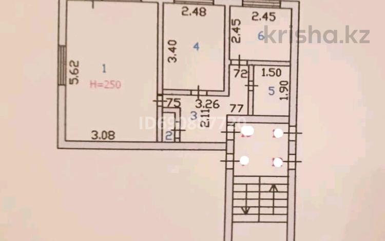 2-бөлмелі пәтер, 41.4 м², 3/4 қабат, Сейфуллина 30, бағасы: 15 млн 〒 в Балхаше — фото 3