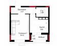 1-бөлмелі пәтер · 37.28 м², Шамши Калдаяков 10, бағасы: ~ 33.7 млн ₸ в Астане, Сарайшык р-н — фото 3