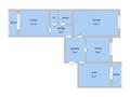 3-комнатная квартира · 65 м² · 5/5 этаж, 7 микрорайон 3 за 28 млн ₸ в Костанае — фото 2