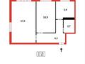 2-комнатная квартира · 42 м² · 5/5 этаж, мкр Юго-Восток 43 — Район Улицы Дюсембекова за 16 млн ₸ в Караганде, Казыбек би р-н