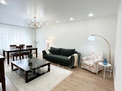 2-комнатная квартира · 75 м² · 9/12 этаж, Торекулова 91 за 76 млн 〒 в Алматы, Алмалинский р-н