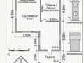 Отдельный дом · 2 комнаты · 35 м² · 10.6 сот., Сиреневая 5 за 18 млн ₸ в Есик