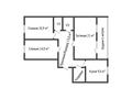 3-комнатная квартира · 79.1 м² · 9/9 этаж, Юбилейный 1 за 43 млн ₸ в Костанае — фото 21