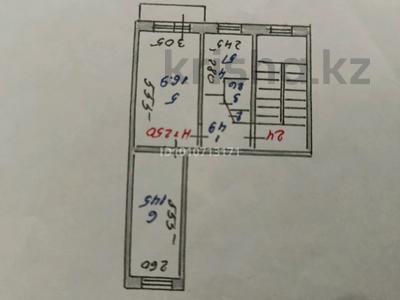 2-комнатная квартира · 43.4 м² · 3/5 этаж, Ломоносова 19 за 10 млн ₸ в Экибастузе