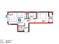 2-бөлмелі пәтер · 50.32 м² · 7/12 қабат, Турар Рыскулов 18/1, бағасы: 38 млн ₸ в Астане, Есильский р-н — фото 3