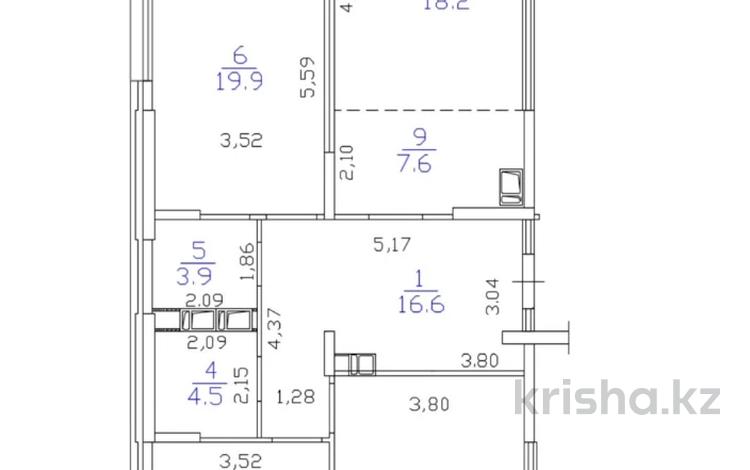 3-комнатная квартира · 110 м² · 8/12 этаж, Минина 14А — ⭐ЛУЧШЕЕ ПРЕДЛОЖЕНИЕ⭐ за 154 млн ₸ в Алматы, Бостандыкский р-н — фото 13