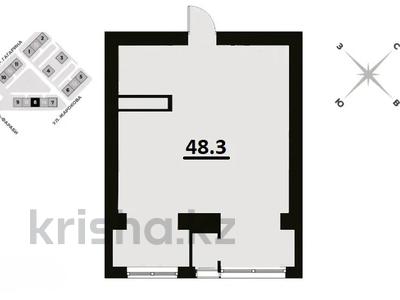 2-комнатная квартира · 48.3 м² · 14/20 этаж, Гагарина 310 — ⭐ЛУЧШЕЕ ПРЕДЛОЖЕНИЕ⭐ за 50 млн ₸ в Алматы, Бостандыкский р-н