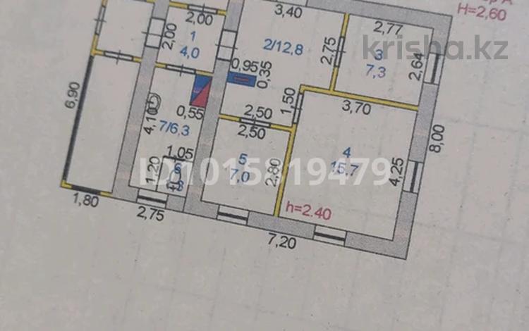 Отдельный дом · 4 комнаты · 78 м² · 16 сот., Минская 18 — 7 минут ходьбы до акжелкена за 8 млн ₸ в Щучинске — фото 2