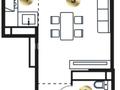 1-бөлмелі пәтер · 42.6 м² · 2/9 қабат, мкр Кайрат, Сыбызгы 100, бағасы: 21.5 млн ₸ в Алматы, Турксибский р-н — фото 5