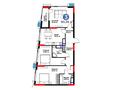3-бөлмелі пәтер · 90.26 м², Е 900 5, бағасы: ~ 105.1 млн ₸ в Астане, Нура р-н — фото 3