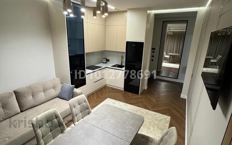 2-бөлмелі пәтер · 50 м² · 2/9 қабат, мкр Тараз, Рыскулова 33/2, бағасы: 370 000 ₸ в Шымкенте, Аль-Фарабийский р-н — фото 2