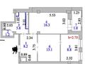 2-бөлмелі пәтер · 55.2 м² · 10/12 қабат, Максут Нарикбаев 5, бағасы: ~ 39 млн ₸ в Астане, Нура р-н — фото 9