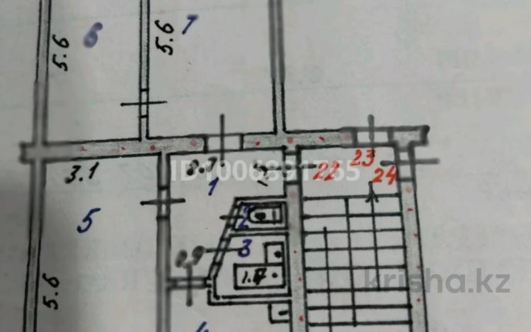 3-комнатная квартира · 63 м² · 3/5 этаж, Независимост 53 — Магазин Айнур Айжан и Тага за 16.5 млн ₸ в Сатпаев — фото 2