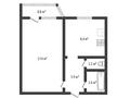 1-бөлмелі пәтер · 34.3 м² · 4/10 қабат, Нурсултана Назарбаева п-рт 291, бағасы: 16.8 млн ₸ в Павлодаре — фото 14