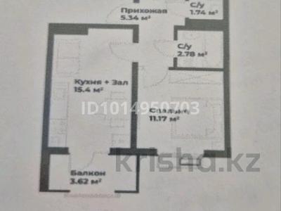 1-комнатная квартира · 40.5 м² · 8/12 этаж, Шахриобод 34/2 — САМПИ за 28.2 млн ₸ в Ташкенте