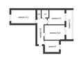 3-комнатная квартира · 64 м² · 4/10 этаж, Абая за 24.5 млн ₸ в Костанае — фото 17