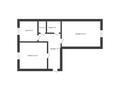 2-комнатная квартира, 46 м², 3/3 этаж, шалкар 25 за ~ 7.8 млн 〒 в Кокшетау — фото 2