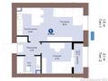 2-комнатная квартира · 41.48 м² · 4/9 этаж, Шафика Чокина 4 — Горячка за 28 млн ₸ в Астане, Нура р-н — фото 2