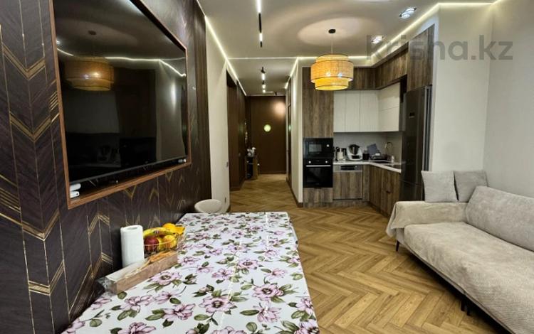 2-бөлмелі пәтер · 74 м² · 1/13 қабат, Журавлева, бағасы: 61 млн ₸ в Алматы, Бостандыкский р-н — фото 2