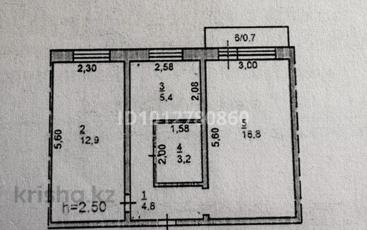 2-бөлмелі пәтер · 43.8 м² · 3/5 қабат, Матросова 9, бағасы: 13.5 млн ₸ в Экибастузе — фото 2