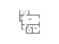 1-комнатная квартира · 35.6 м² · 5/10 этаж, 8 микр 1 за 15.5 млн ₸ в Костанае — фото 2