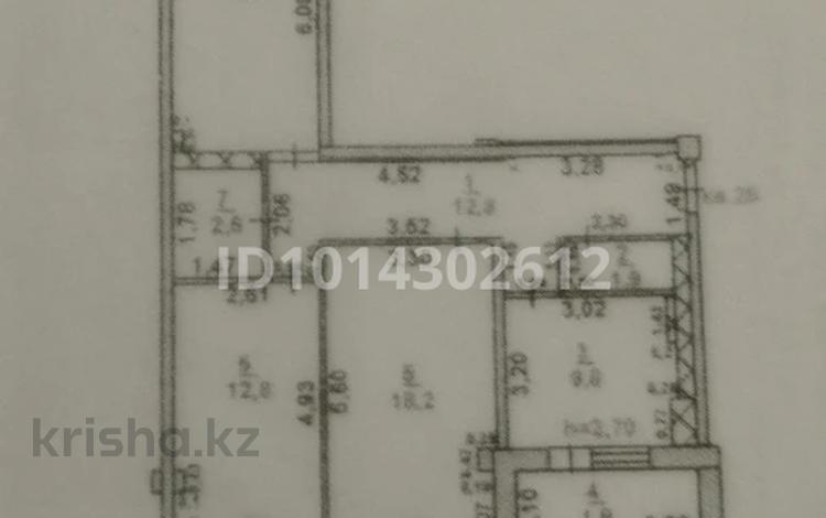3-бөлмелі пәтер · 73 м², Тұран ш/а 21/2, бағасы: 35 млн ₸ в Шымкенте, Каратауский р-н — фото 2
