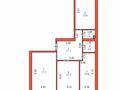3-бөлмелі пәтер · 73 м² · 4/5 қабат, Е 496 10/2, бағасы: 34.5 млн ₸ в Астане, Есильский р-н — фото 2