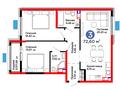 3-бөлмелі пәтер · 72.6 м², ​Тамерлановское шоссе 328, бағасы: ~ 34.6 млн ₸ в Шымкенте, Туран р-н — фото 3