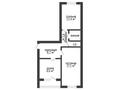 2-комнатная квартира · 54.1 м² · 5/5 этаж, Старый город, Жургенова за 9 млн ₸ в Актобе — фото 16