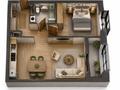 2-комнатная квартира · 53 м² · 4/9 этаж, Туркестан за 26.2 млн ₸ в Алматы, Турксибский р-н