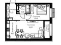 2-комнатная квартира · 53 м² · 4/9 этаж, Туркестан за 26.2 млн ₸ в Алматы, Турксибский р-н — фото 2