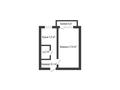 1-бөлмелі пәтер · 30 м² · 3/5 қабат, Абая, бағасы: 15.5 млн ₸ в Костанае — фото 8