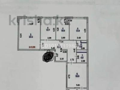 4-бөлмелі пәтер · 113 м² · 9/10 қабат, ул. Айнаколь 64, бағасы: 46 млн ₸ в Астане, Алматы р-н